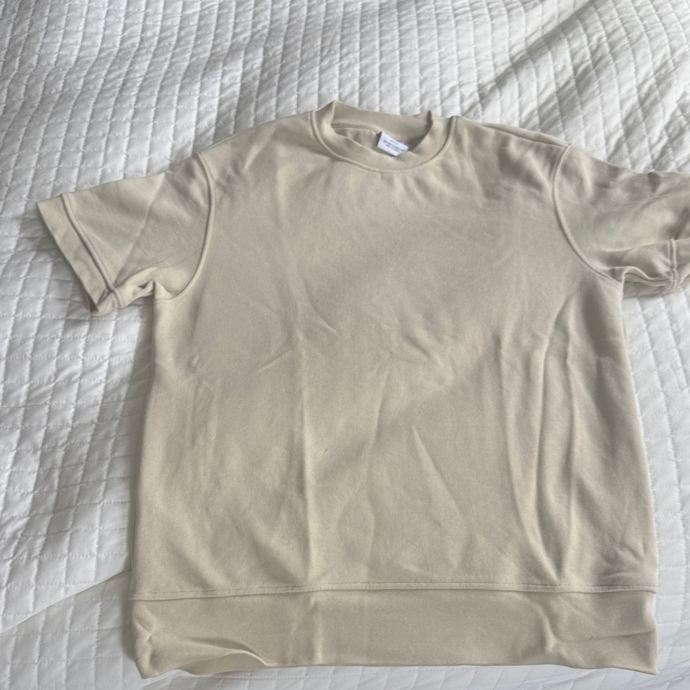 MNG Relaxed Fit Beige Top